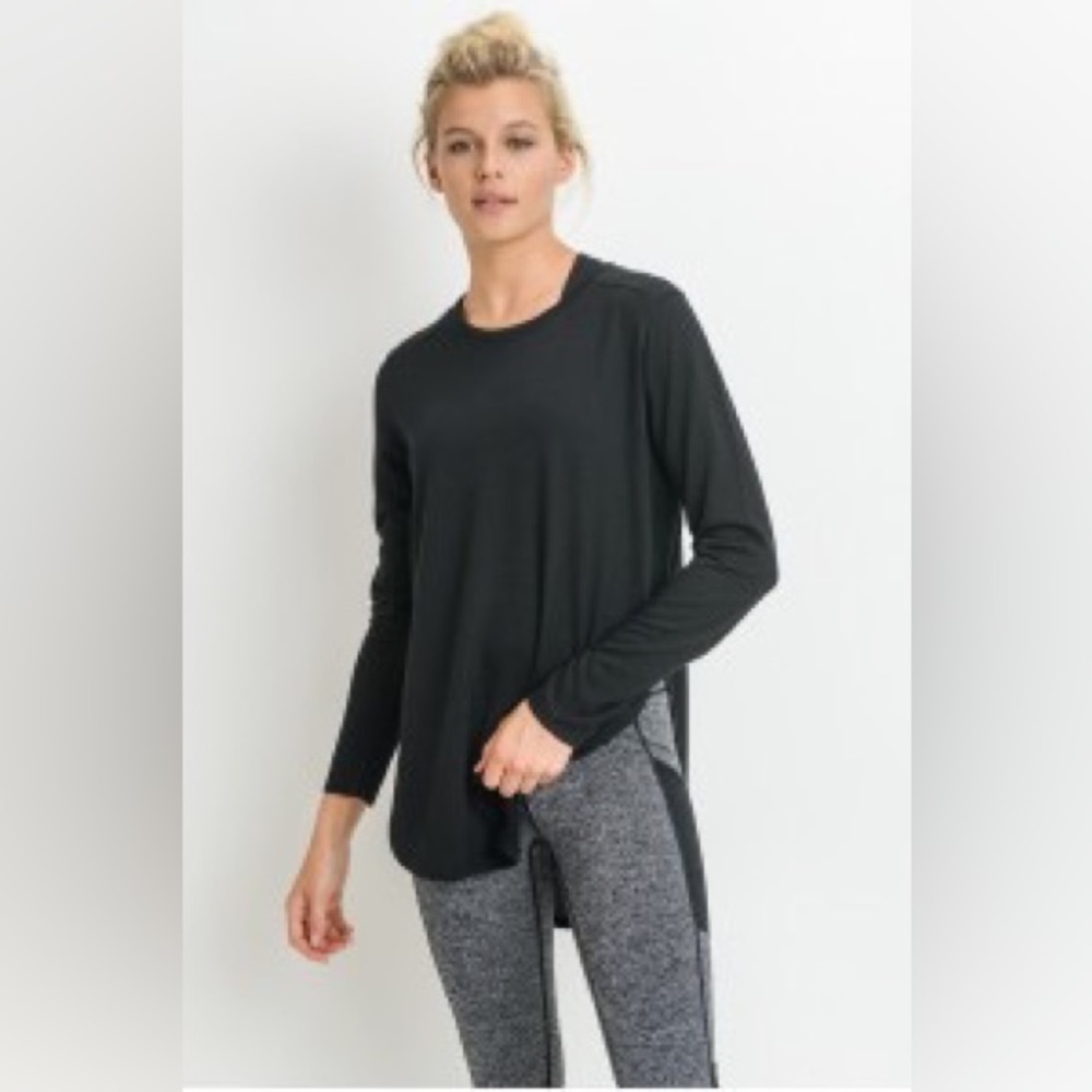 NWT Long sleeve slit top - Picture 4 of 5